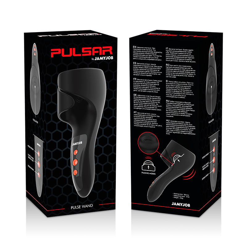 JAMYJOB - PULSAR WAND VIBRATIE- EN PULSATIEMODI
