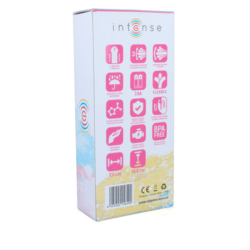INTENSE - SUSY OSCILLERENDE VIBRATOR SILICON KONIJN ROZE