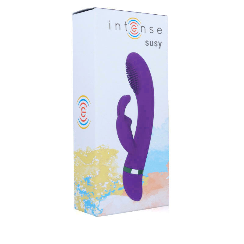 INTENSE - SUSY SILICON RABBIT LILAC OSCILLERENDE VIBRATOR