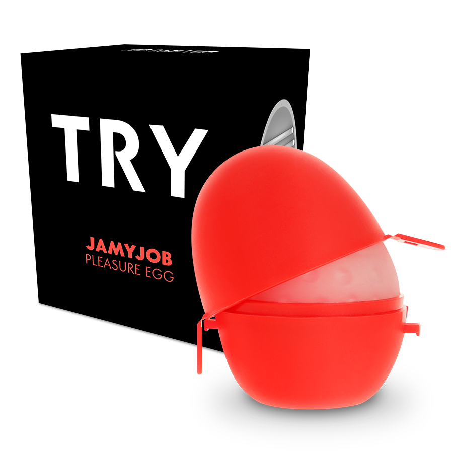 JAMYJOB - EGG MASTURBATOR BLACK VERSION DISCRETE