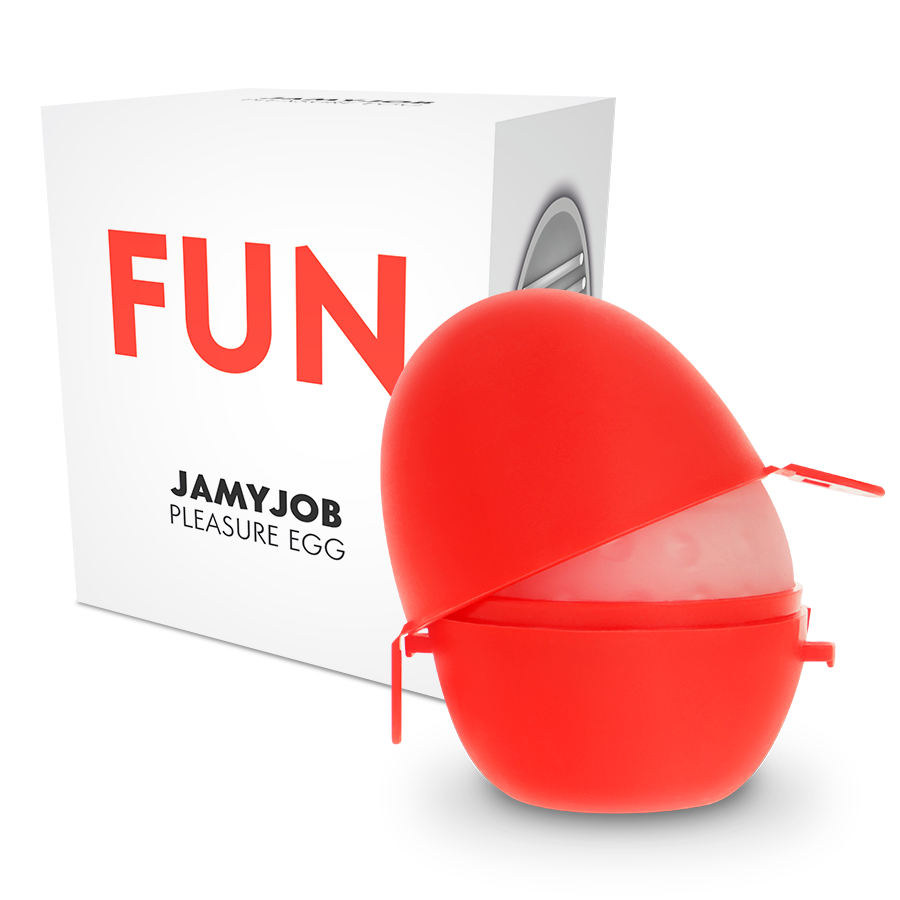 JAMYJOB - EGG MASTURBATOR RED EDITION