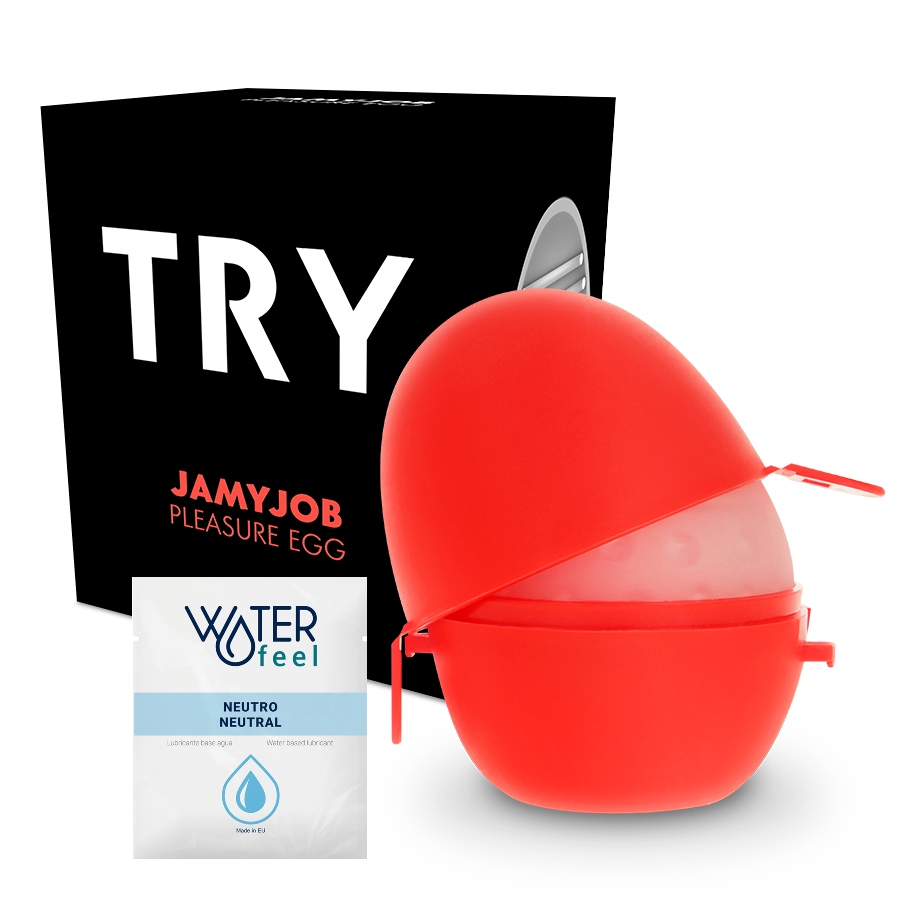 JAMYJOB - EGG MASTURBATOR BLACK VERSION DISCRETE
