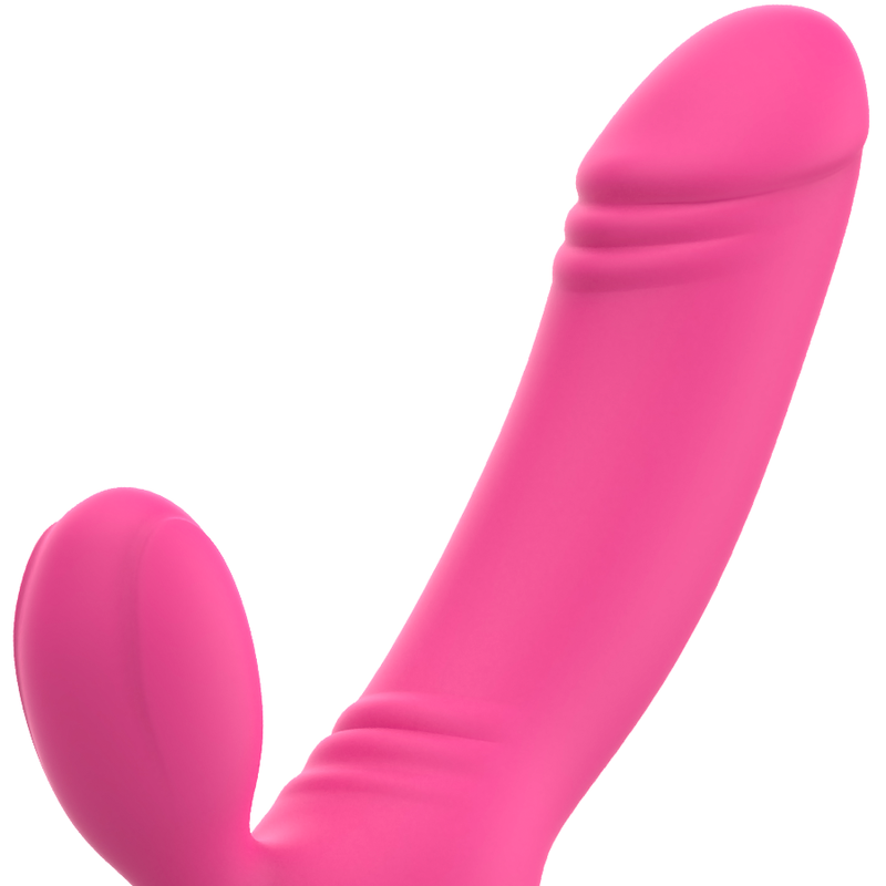 OHMAMA - BIX DUBBELE STIMULATIE VIBRATOR XMAS EDITION ROZE