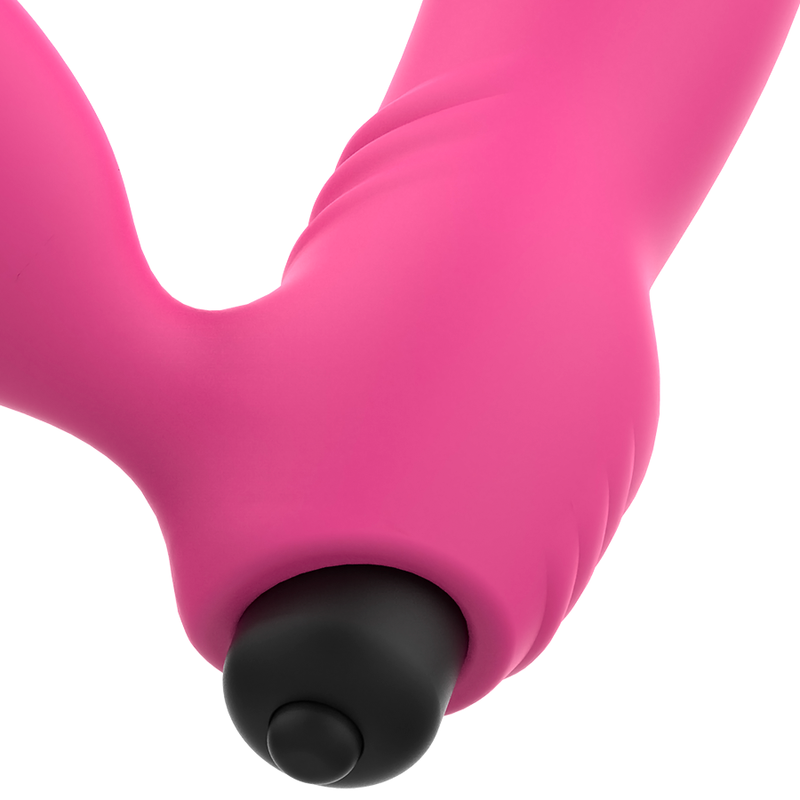 OHMAMA - BIX DUBBELE STIMULATIE VIBRATOR XMAS EDITION ROZE