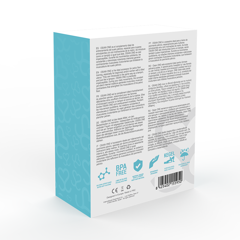 MORESSA - OSIAN ONE PREMIUM TURQUOISE SILICONEN