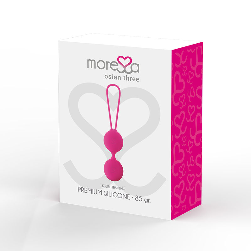 MORESSA - OSIAN DRIE PREMIUM SILICONEN ROZE