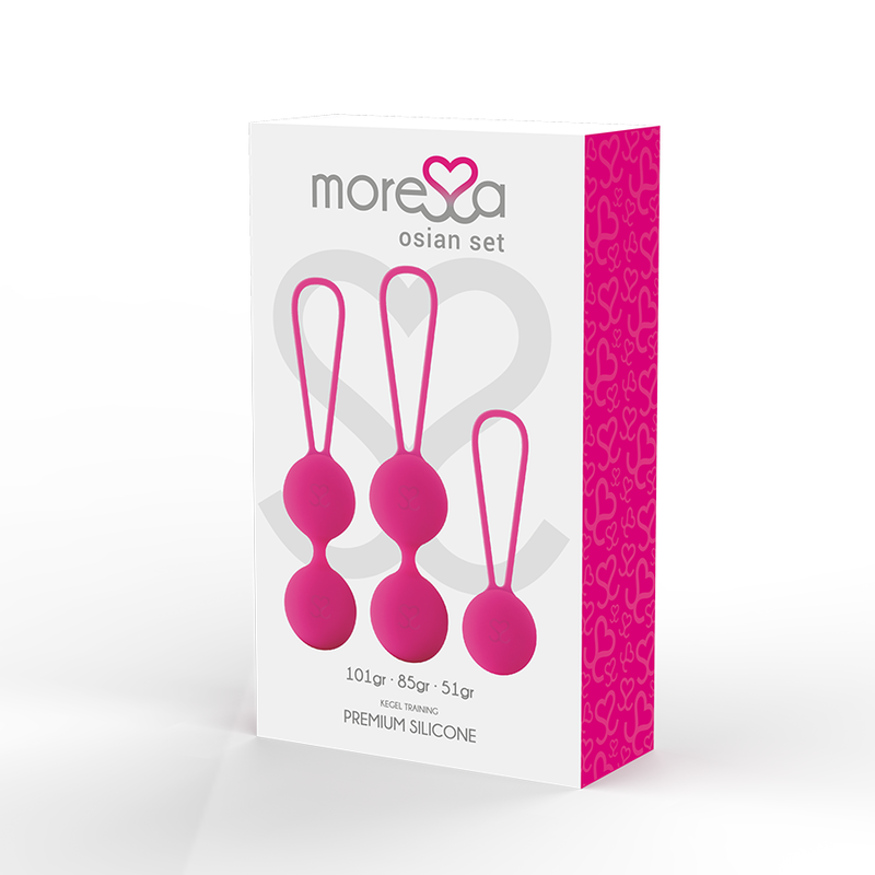 MORESSA - OSIAN SET PREMIUM SILICONEN ROZE